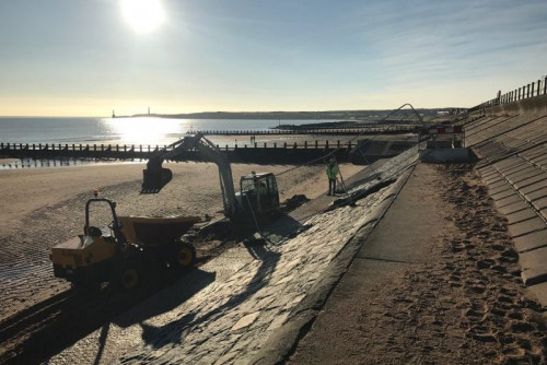 Aberdeen Beach Revetment Repairs